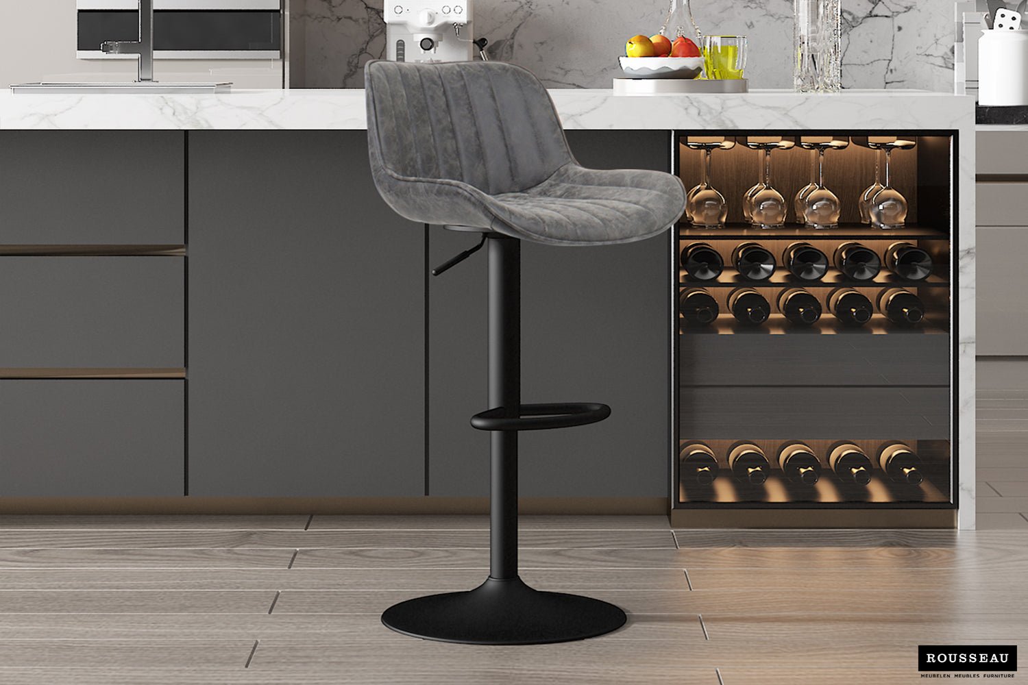 Tabouret de bar FENNA - Maestria Meubles