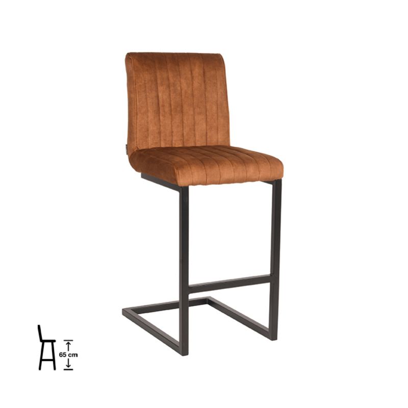 Tabouret de bar Milo Velours - Maestria